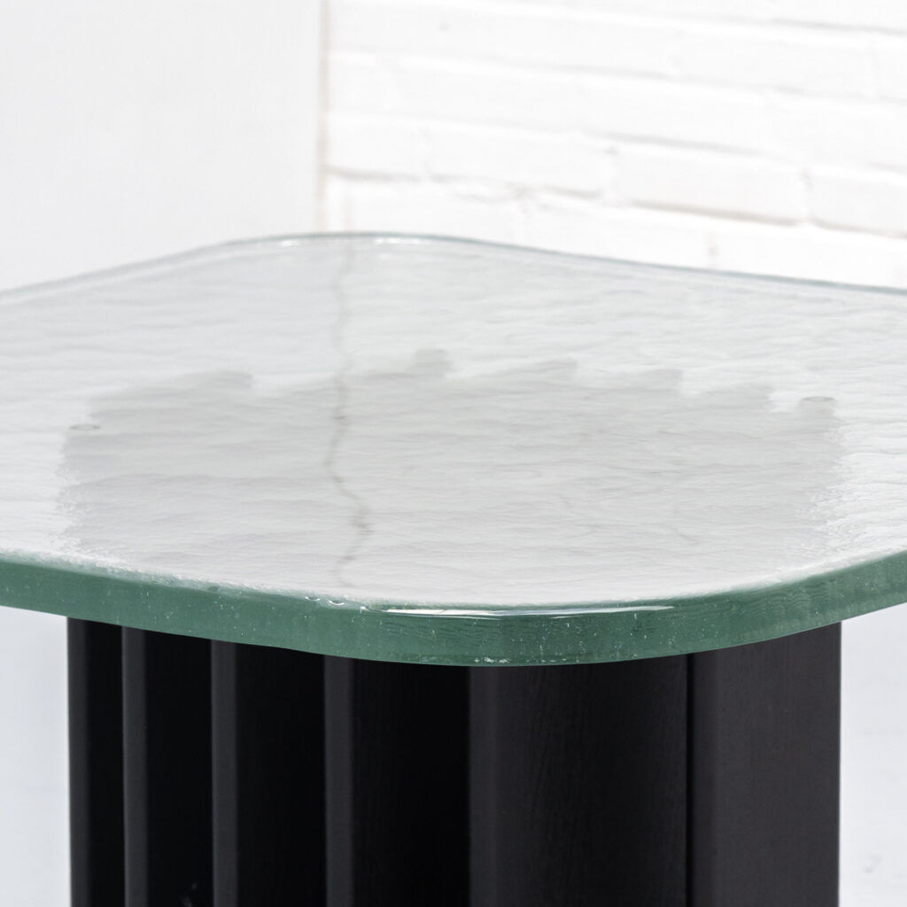Heinz Lilienthal glass coffee table 1970s