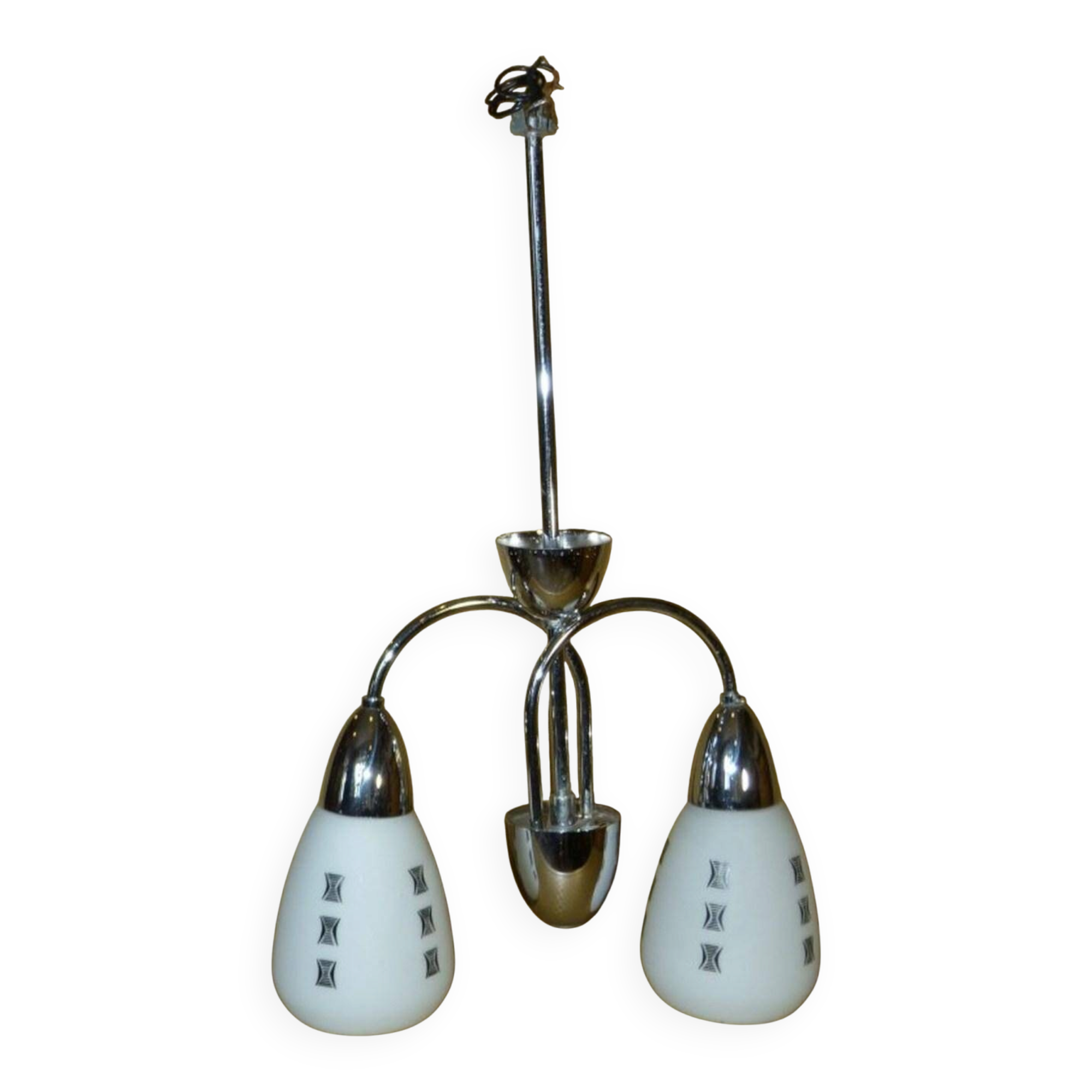 Suspended lamp by Elektroinstala Jílové