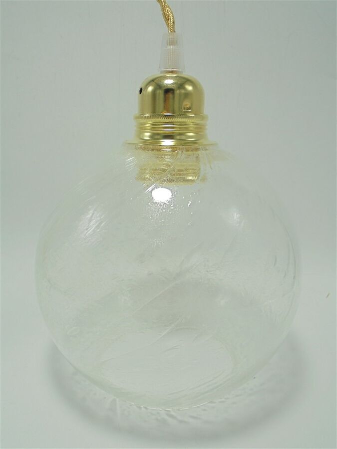 Bubble glass pendant light