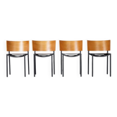 4 Lila Hunter chairs by Philippe Starck for XO Design