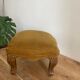 Antique footrest bench