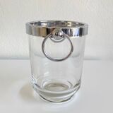 Vintage Italian glass ice bucket