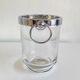 Vintage Italian glass ice bucket