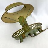 Small tin bouillotte lamp