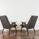 Vintage armchairs by jaroslav šmídek, ton, czechoslovakia, 1960, set of 2
