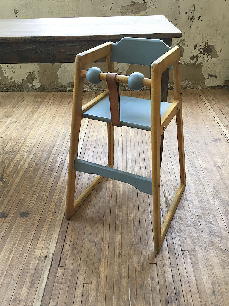 Chaise haute Stephan Gip Suède