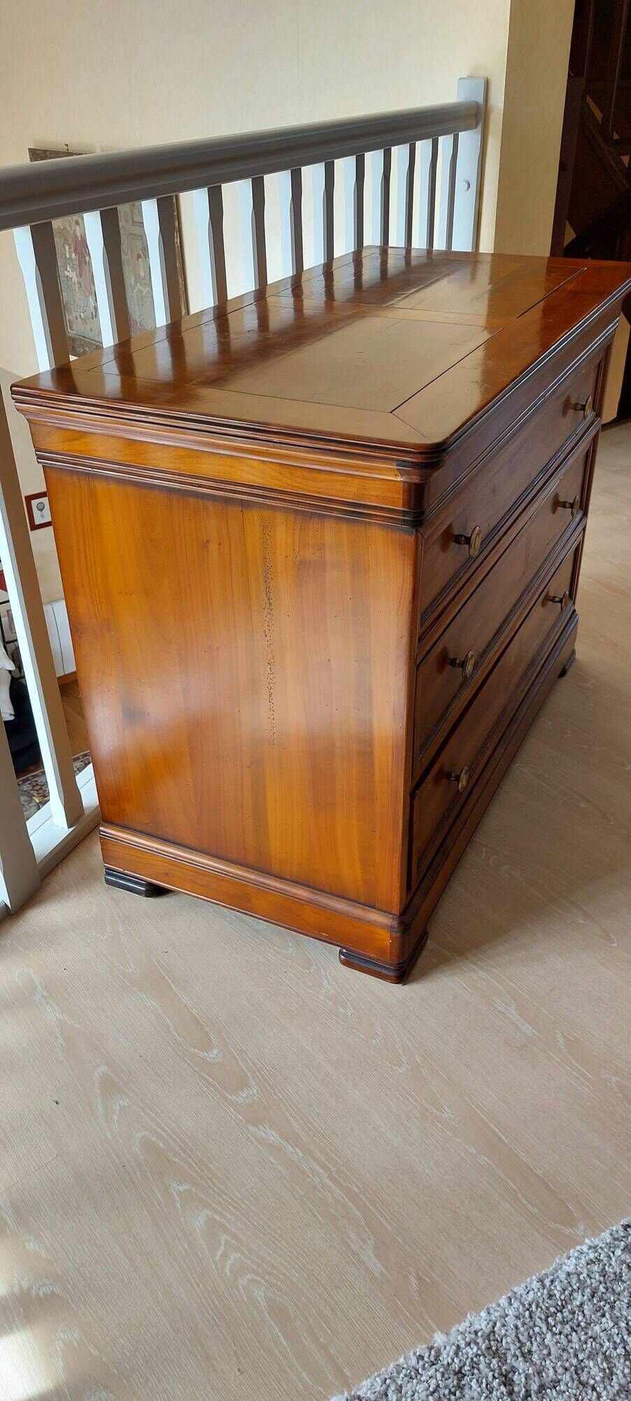 Chest of drawers by Christian Robert, stamped, George Sand model, 3 drawers.