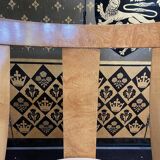 Suite de 6 chaises gondoles de style Empire