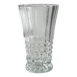 Pressed glass vase
