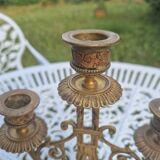 Vintage Brass Candle Holder