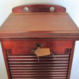 Curtain binder on roulette forming lectern