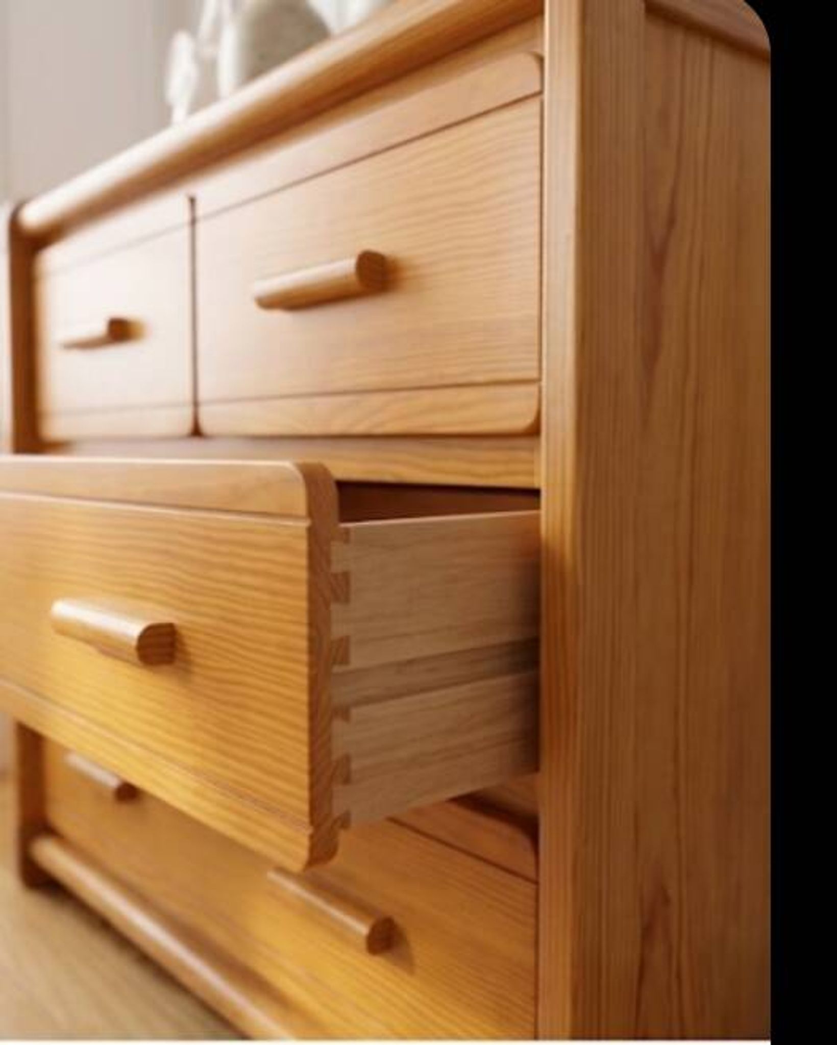 80's commode in pine by Gautier