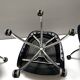 Black Leather Incisa Office Chair by Vico Magistretti for De Padova, 1992