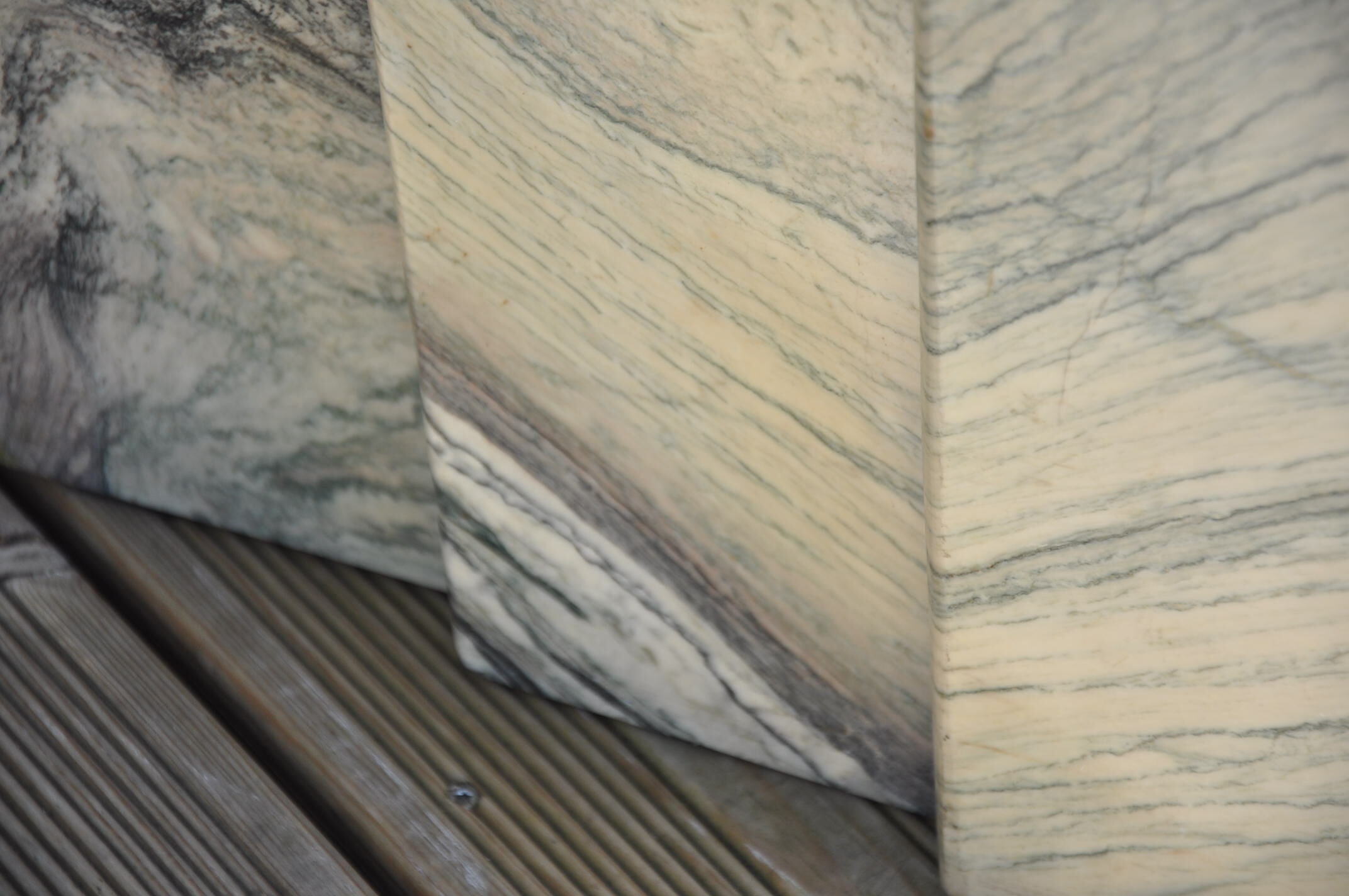 70s marble coffee table