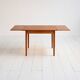 Teak extendable dining table, 1960s