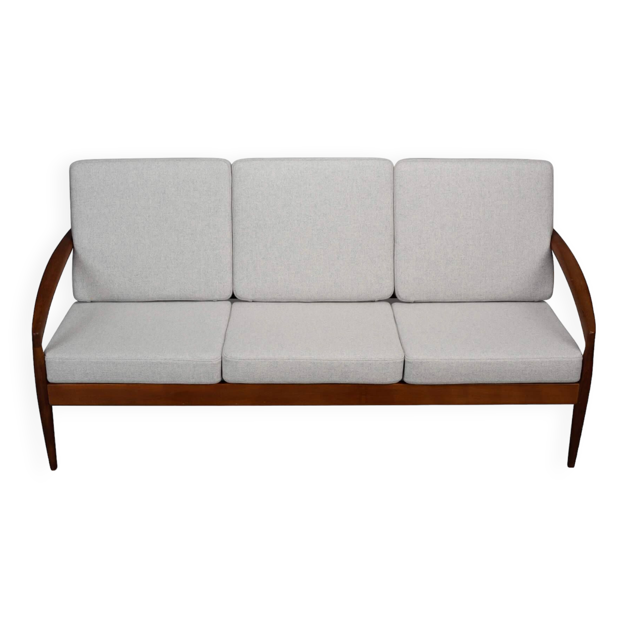 Canapé gris modèle 212 par Kai Kristiansen, années 1950
