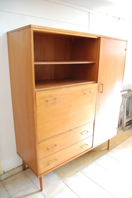 Cabinet / Secretary / closet vintage 50/60s