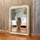 Antique Louis-Philippe mirror, 19th century, silver leaf