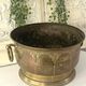 Ice Bucket, French Brass & Copper Champagne Vasque