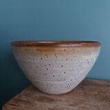 Stoneware salad bowl from Puisaye Jean-Pierre Prud'homme