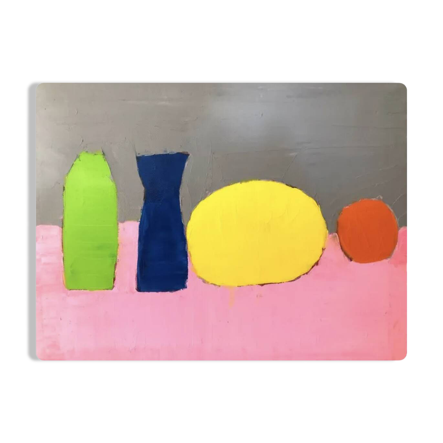 Oil painting with knife