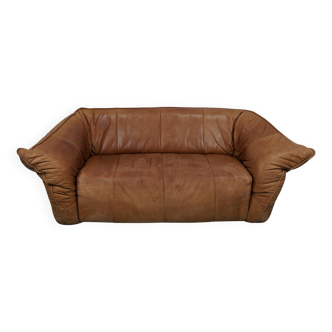 Canapé Andes en Cuir Cognac par Gerard van den Berg pour Montis, 1970s