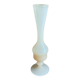 Beige opaline vase