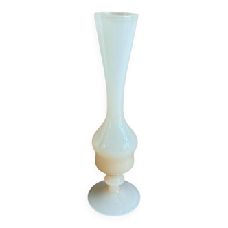 Beige opaline vase