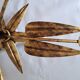 Gold metal ceiling light
