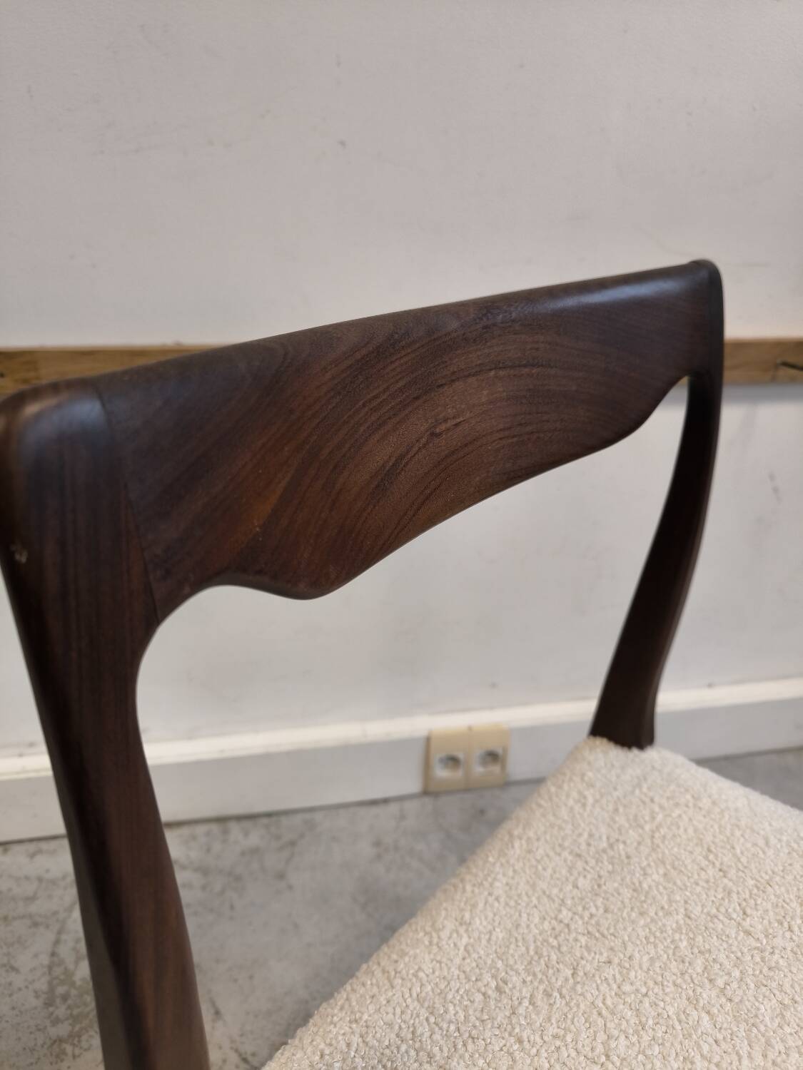 Restored Scandinavian chair