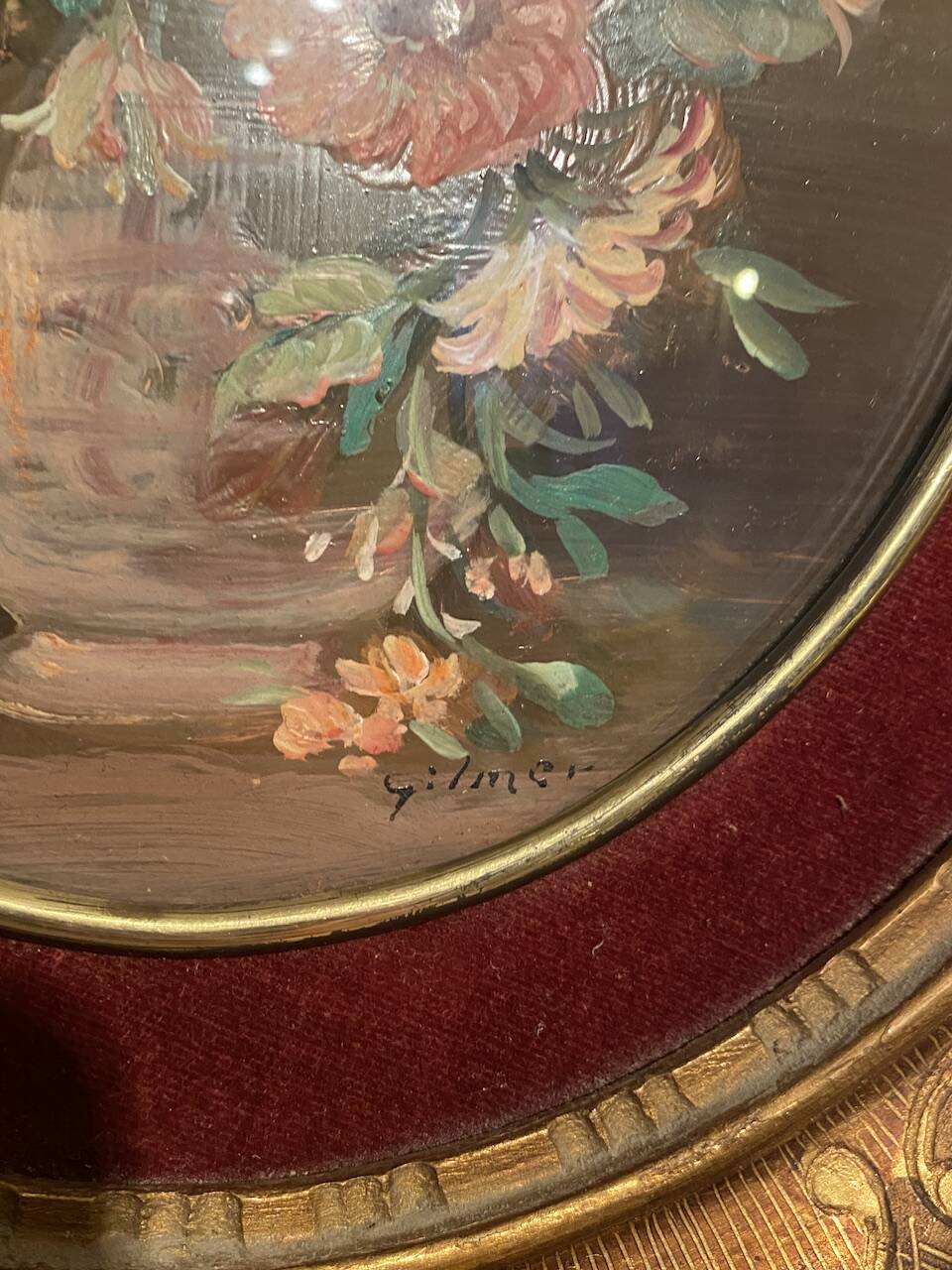 Still life with a bouquet of wild flowers, 20th century, signed