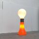 Murano Glass Floor Lamp Model Birillo Mid-Century Italian Space, 1960s