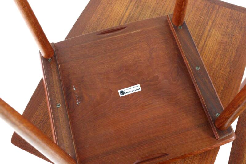 Jørgen Aakjær Jørgensen for Møbelintarsia nesting tables - danish design