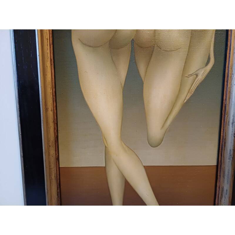 Oil on canvas, J.M. Sostras, 1974