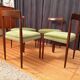 Set of four Lübke chairs, Germany, 1960s
