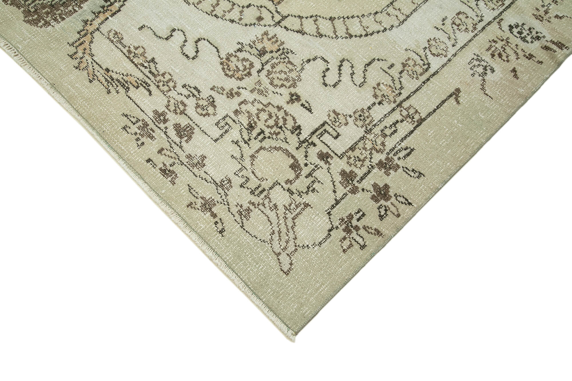 Handwoven One-of-a-Kind Anatolian Beige Carpet 194 cm x 295 cm - 36588