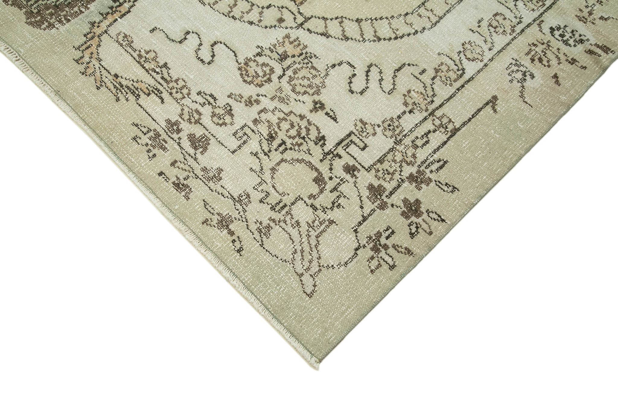 Handwoven One-of-a-Kind Anatolian Beige Carpet 194 cm x 295 cm - 36588