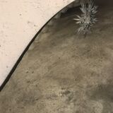 Bevelled path mirror with a star-studded motif