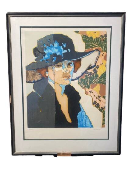 Drawing of a woman by Muroleau