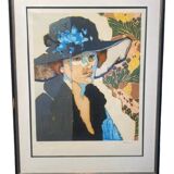 Drawing of a woman by Muroleau