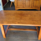 Table model T01 solid elm Ed. atelier Chapo