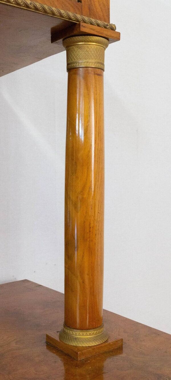 Buffet argentier De style Empire en Loupe d'orme