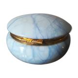 Round marble box