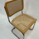 Chaise Cesca modèle b32 en chrome de Marcel Breuer