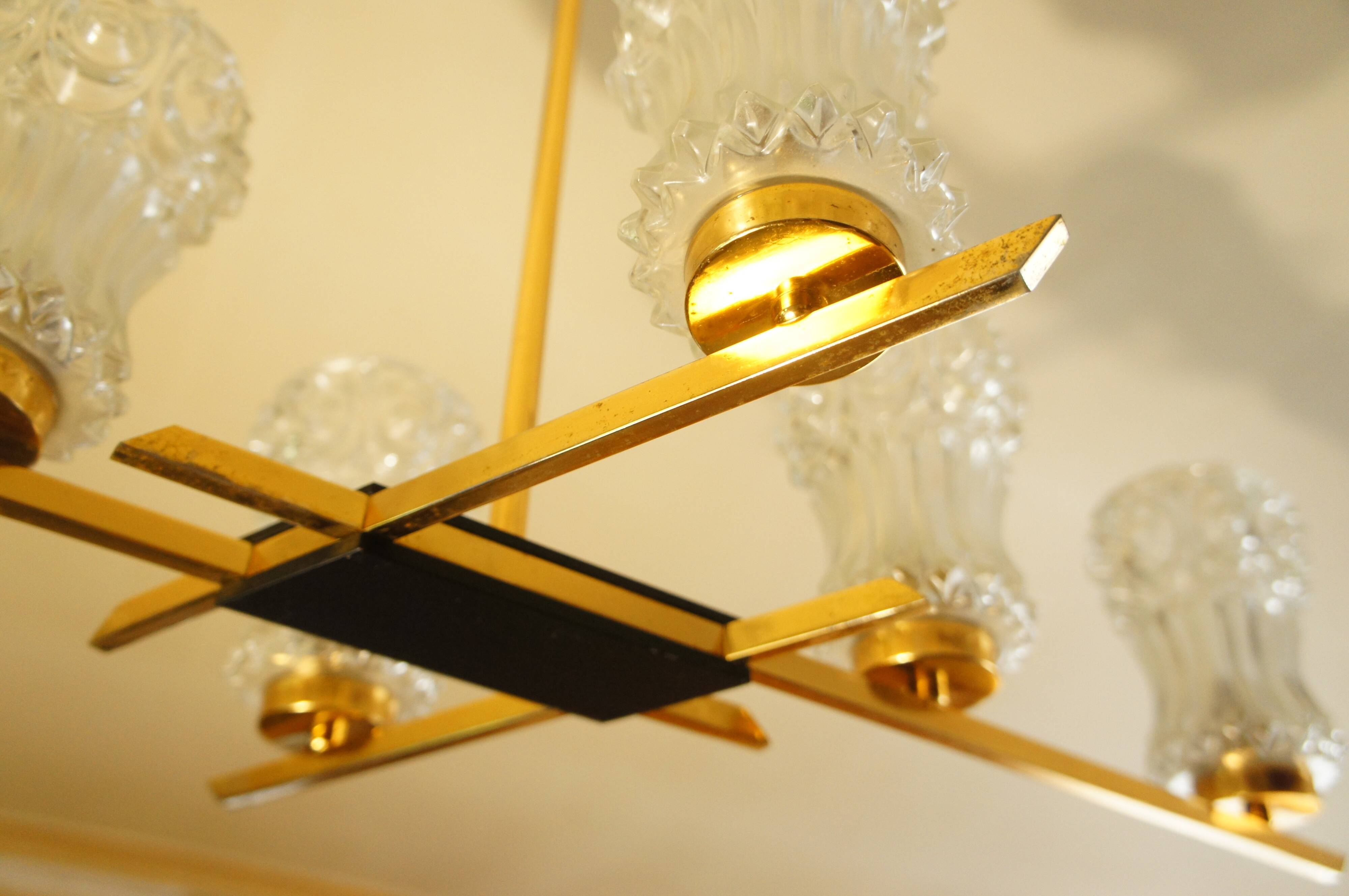 Chandelier 6 fires Maison Arlus