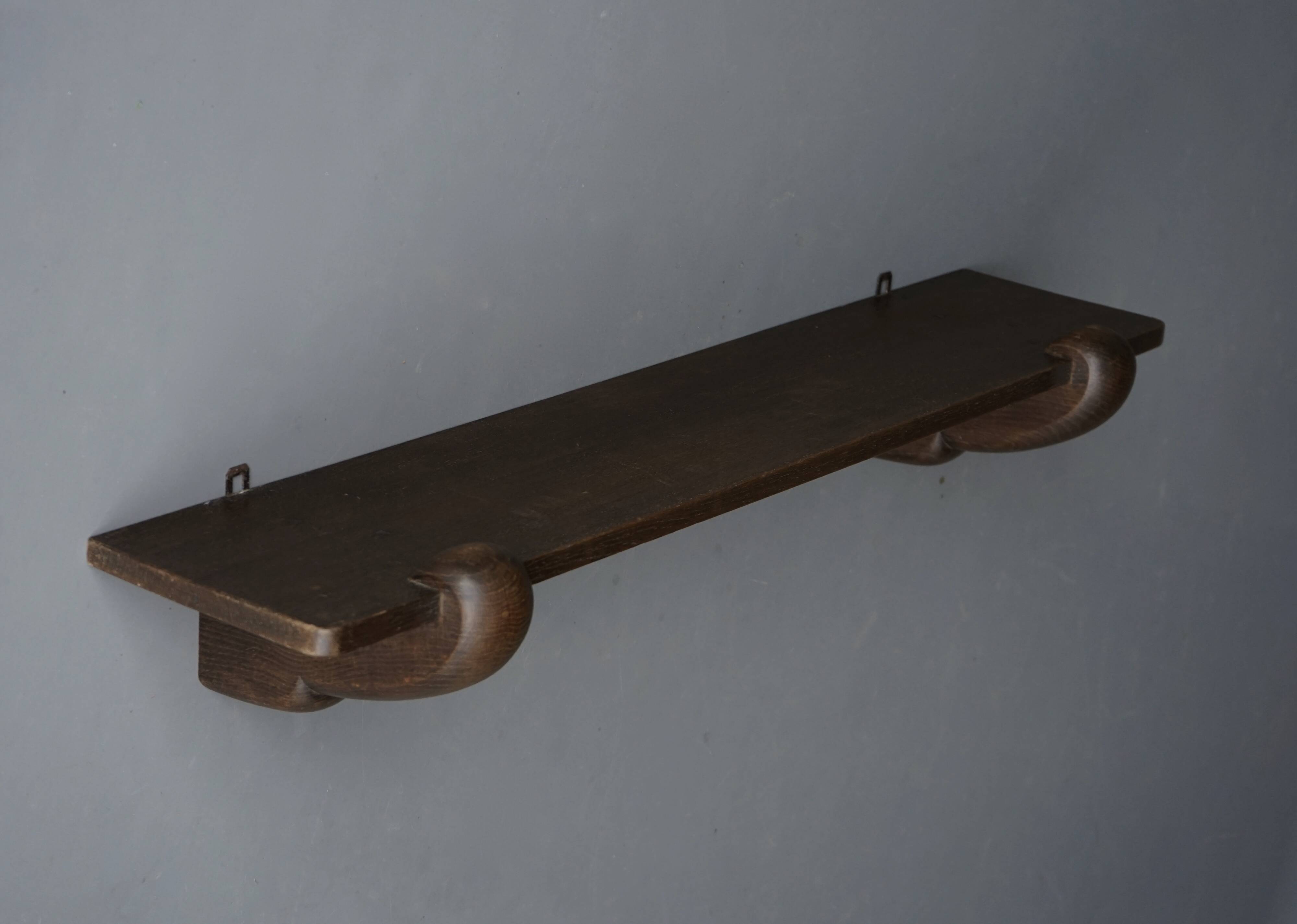 Amsterdam School, Art Deco Wall Shelf, 1920s
