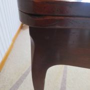 Secretary with mechanism - 4 secret drawers - lock - marquetry chessboard - 1950