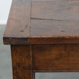 Antique French Dining Table in Fruitwood from the 18th Century