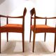 Set of 2 Gustav Bahus Bambi teak chairs by Rolf Rastad & Adolf Relling, 196