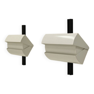 Ensemble de 2 appliques Stria par Ernesto Gismondi pour Artemide, années 1980 Italie.